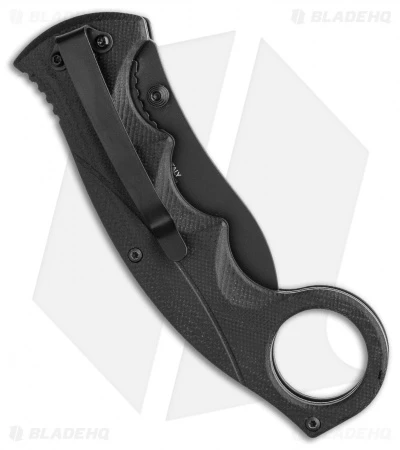 Fox Knives Russ Kommer Alaska Hunter Liner Lock Knife Black G-10 (2.9" Black) 3 Fox Knives Russ Kommer Alaska Hunter Liner Lock Knife Black G-10 (2.9" Black) - Image 3