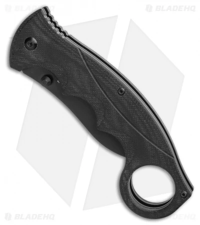 Fox Knives Russ Kommer Alaska Hunter Liner Lock Knife Black G-10 (2.9" Black) 2 Fox Knives Russ Kommer Alaska Hunter Liner Lock Knife Black G-10 (2.9" Black) - Image 2