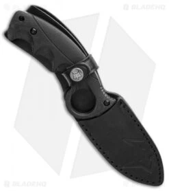 Fox Knives Russ Kommer Alaska Hunter Fixed Blade Knife Black G-10 (3.6" Black) 6 Fox Knives Russ Kommer Alaska Hunter Fixed Blade Knife Black G-10 (3.6" Black) -Fox Knives Shop Fox Russ Kommer Alaska Fixed Blade FX 620 B BHQ 114128 LS Sheath