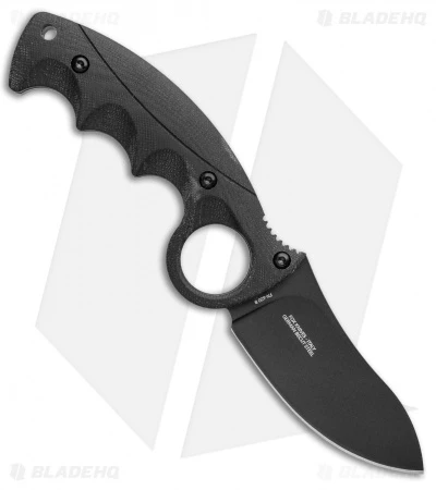 Fox Knives Russ Kommer Alaska Hunter Fixed Blade Knife Black G-10 (3.6" Black) 2 Fox Knives Russ Kommer Alaska Hunter Fixed Blade Knife Black G-10 (3.6" Black) - Image 2