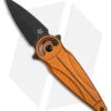 Fox Saturn Folding Knife Copper Aluminum (2.6" Black Stonewash) FX-551 ALCOB