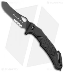 FOX Sierra Rescue Liner Lock Knife Black G-10 (3.5" Black) FOX447CB