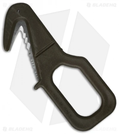 Fox Knives 604-OD Rescue Tool Strap Cutter (OD Green) 1 Fox Knives 604-OD Rescue Tool Strap Cutter (OD Green)