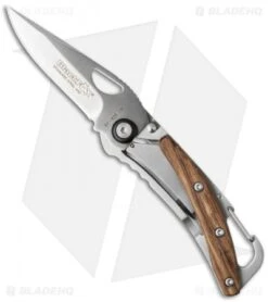 BlackFox Chiudibili Frame Lock Folding Knife Zebra Wood (2.5" Satin)