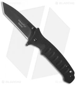 BlackFox Tactical 113T Tanto Spring Assisted Knife (2.875" Gray)