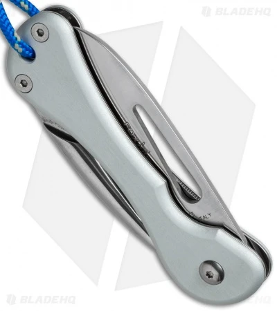 Fox Knives Sailing Linerlock Knife Aluminum (2.875" Satin Serr) 233 2 Fox Knives Sailing Linerlock Knife Aluminum (2.875" Satin Serr) 233 - Image 2