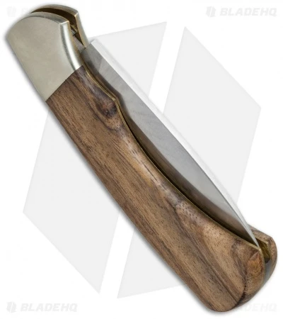 Fox Knives 594 Silver Collection Lockback Knife Palissander Wood (3" Satin) 2 Fox Knives 594 Silver Collection Lockback Knife Palissander Wood (3" Satin) - Image 2