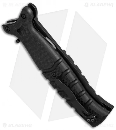 Fox Knives ACD Advance Combat Diver Knife (4.25" Black Serr) FX-400 2 Fox Knives ACD Advance Combat Diver Knife (4.25" Black Serr) FX-400 - Image 2