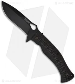 Fox Knives Citadel Deimos Folder Knife Micarta (4.5" Black) FX-0110M
