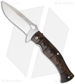 Fox Knives Citadel Deimos Folder Knife Ziricote (4.5" Satin) FX-0110 W