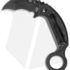 Fox Knives Derespina Folding Karambit Knife Black G-10 (2.55" Black) FX-590