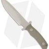 Fox Knives ETK Exagon Tactical Knife Tan Micarta (6.69" Bead Blast) FX-1661TK