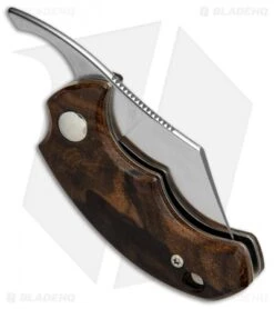 Fox Knives Dragotac "Piemontes" Slim Friction Folder Knife (1.6" Satin) -Fox Knives Shop fox knives bastinelli dragontac piemontes slim fx 519 zw BHQ 36585 dl side