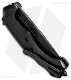 Fox Knives Desert Fox Liner Lock Knife Black G-10 (3.6" Black) FX-520 -Fox Knives Shop fox knives desertfox black fx 520 BHQ 36588 dl side