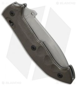 Fox Knives Tracker "Meskwaki" Folding Knife Brown G-10 (5.5" Black) FX-501 -Fox Knives Shop fox trakker fx 500 side cm